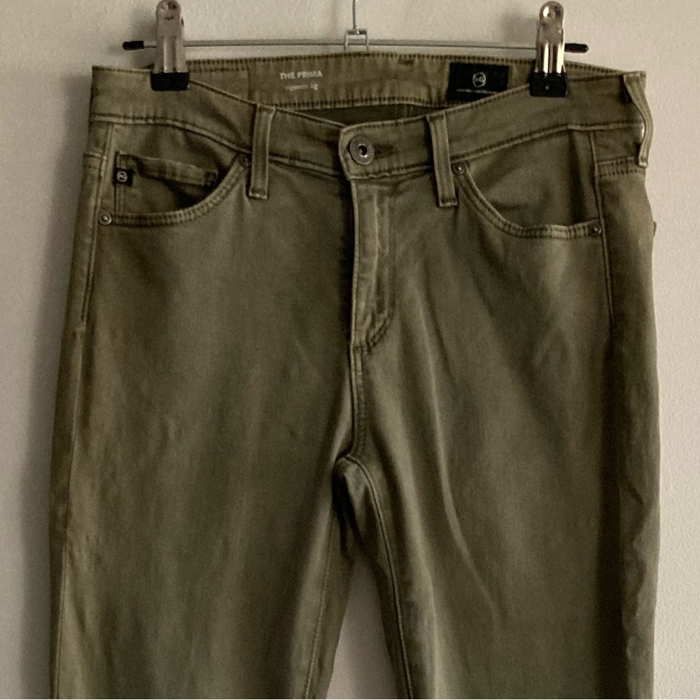 Women's Olive AG Prima Jeans